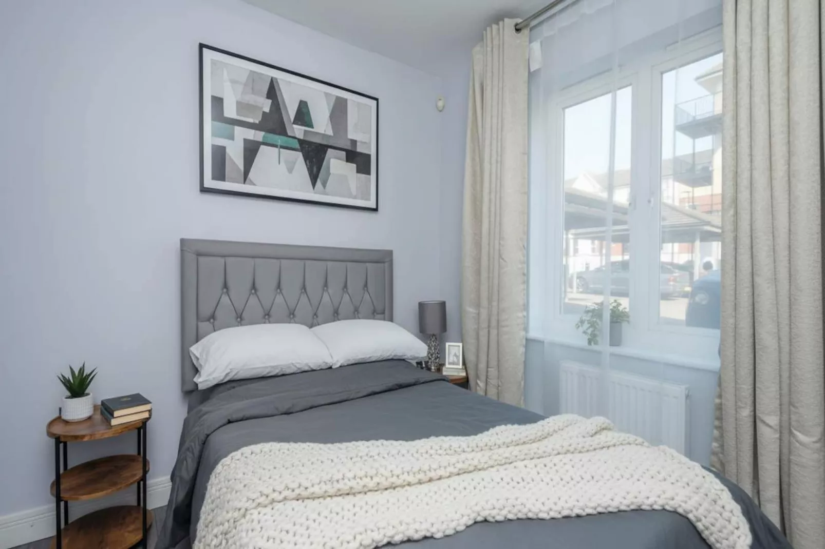 Premium New Flat Close to the Elizabeth Line - Slaapkamer