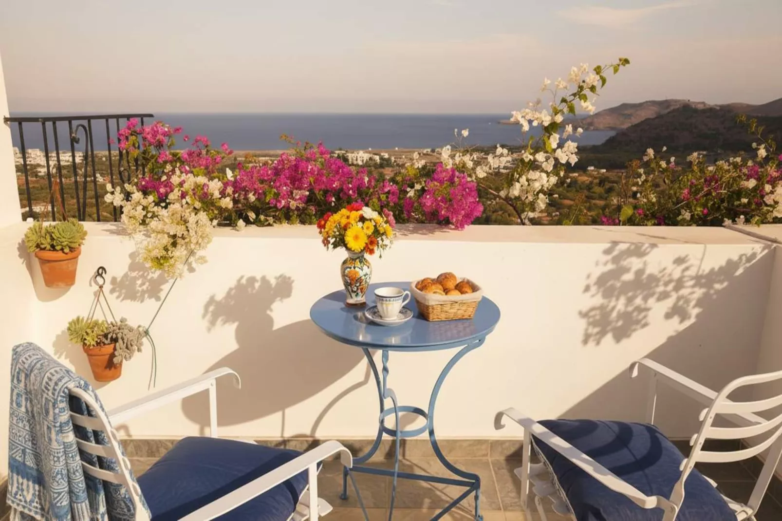 Premium Villa in Rhodes with Private Pool Escape - Terrasbalkon