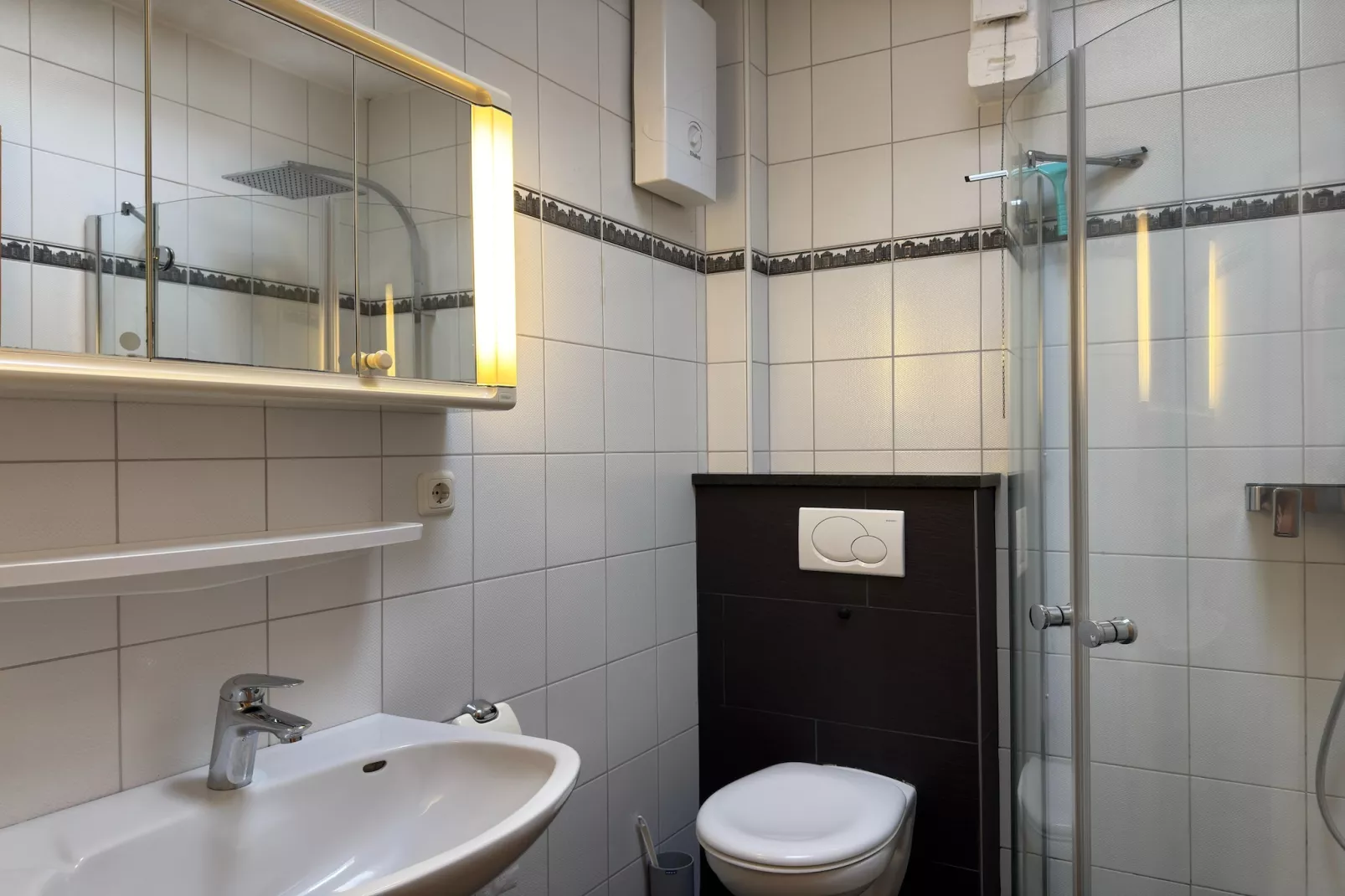 Reihenbungalow Annette in Dornumersiel - Badkamer