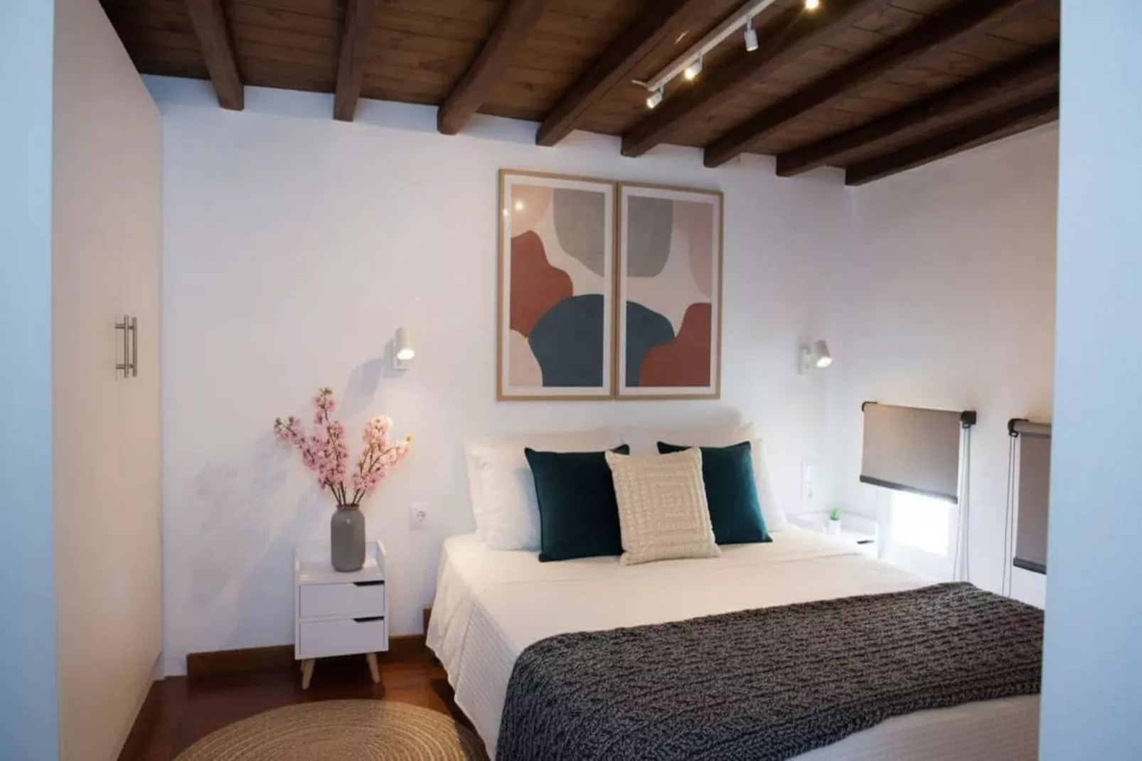 Ornos Elegant 2 Bd House with Shared Pool - Slaapkamer