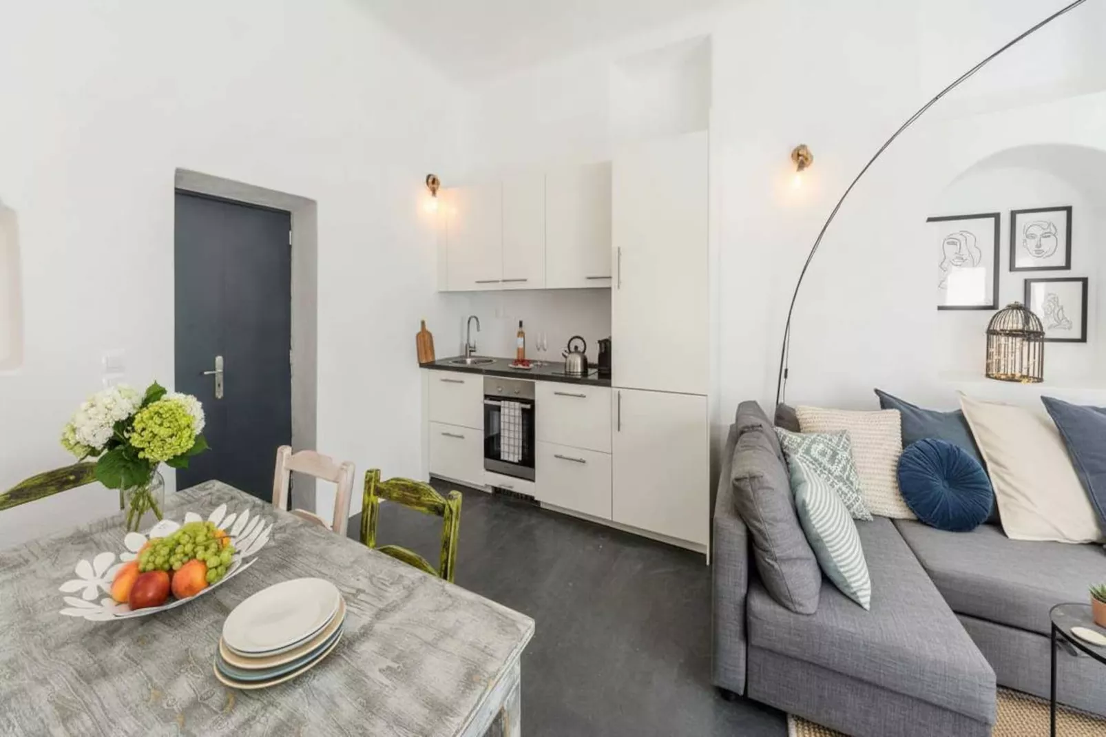 Dionysos Wine Authentic Stay 2 Bd Santorini Home - Woonkamer