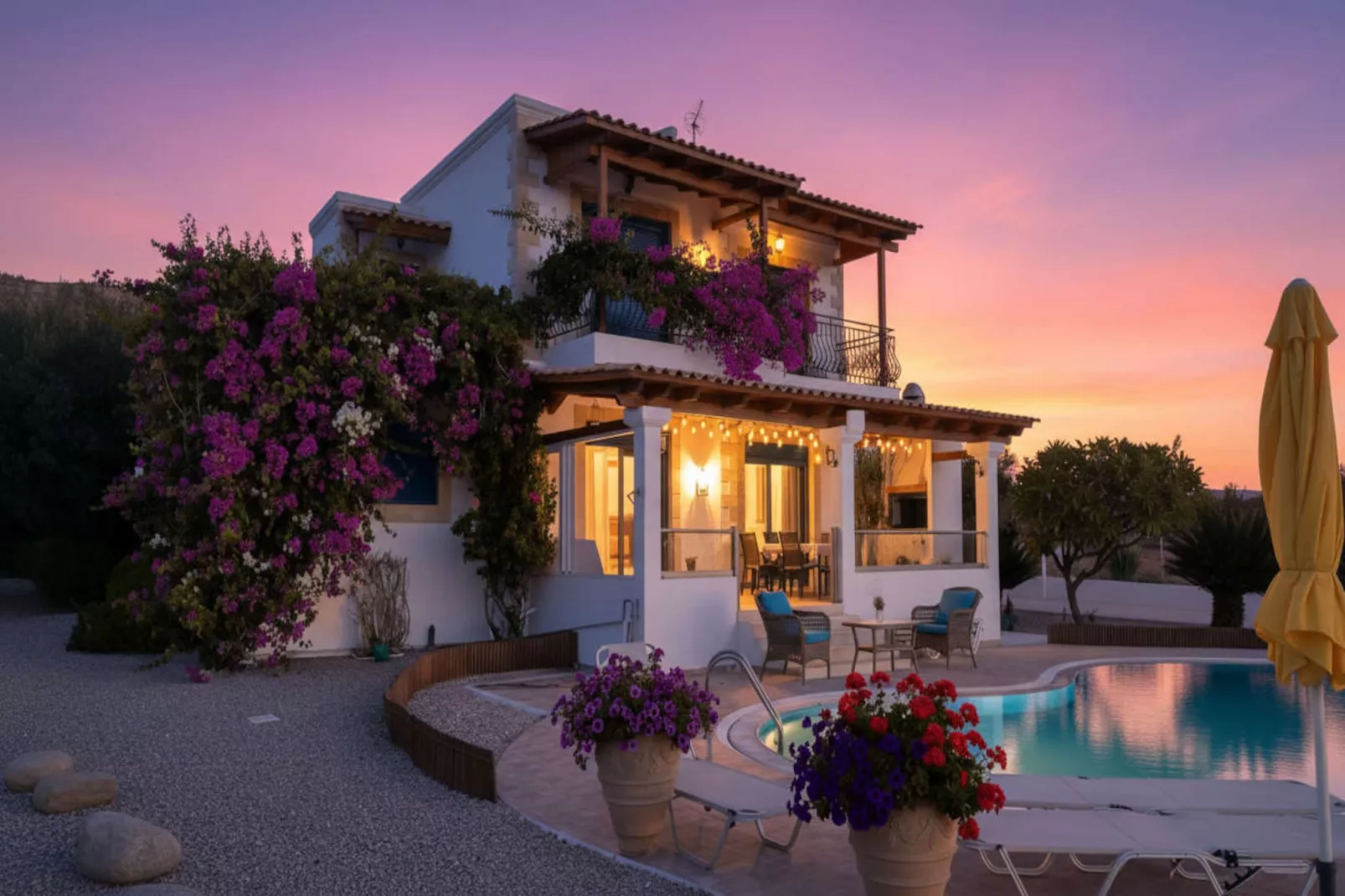 Premium Villa in Rhodes with Private Pool Escape - Buitenkant zomer