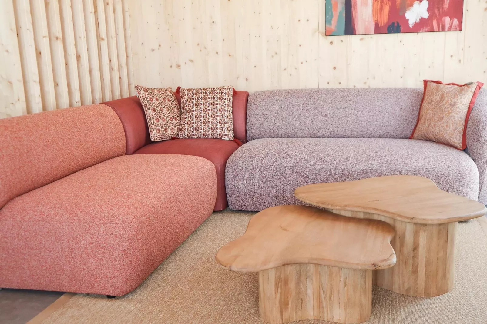 Bungalow Ocean Deluxe 6 Person - Woonkamer