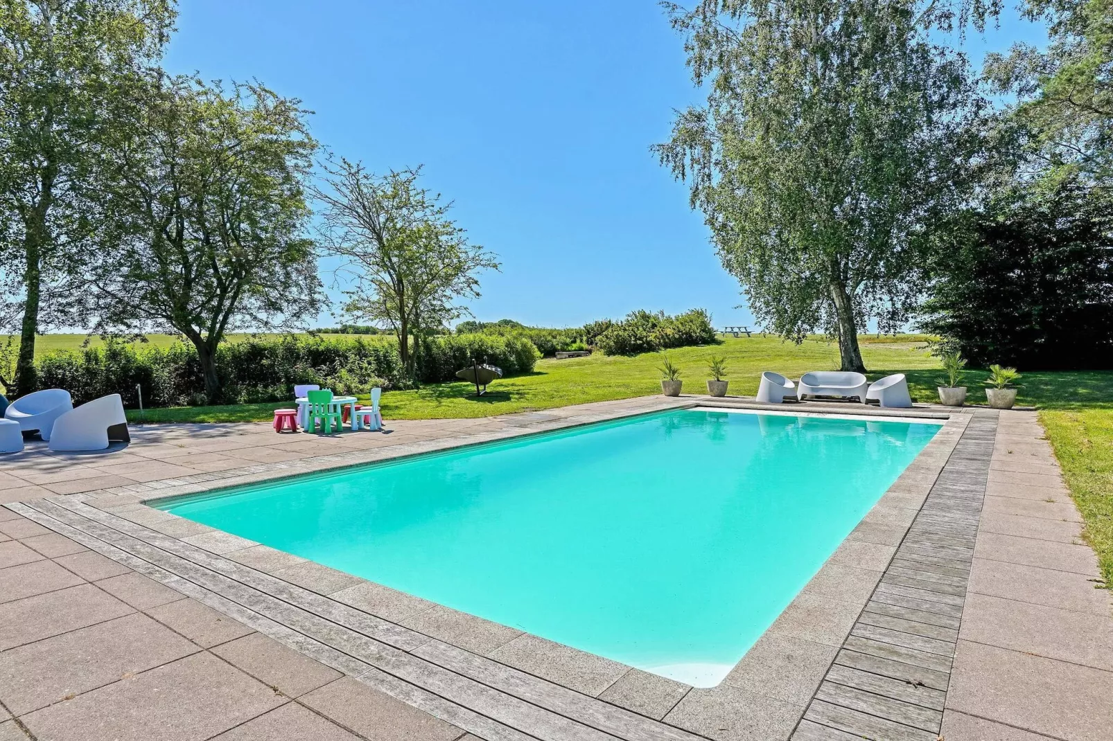 4 sterren vakantie huis in Lundby - Zwembad