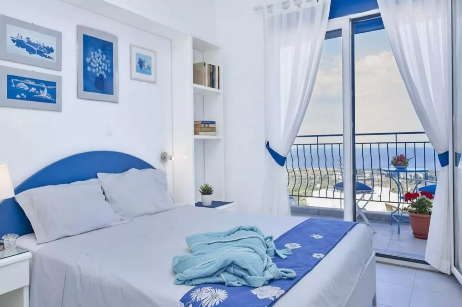 Premium Villa in Rhodes with Private Pool Escape - Slaapkamer