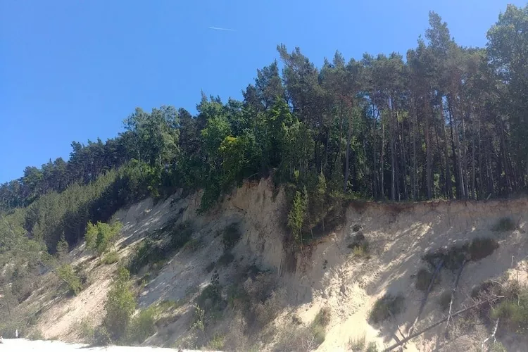 Apartament z tarasem Wisełka  Lew 2 I piętro - Gebieden zomer 5km