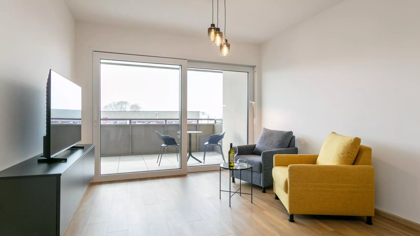 City Apartments Jenbach Top3Top4Top5 - Woonkamer