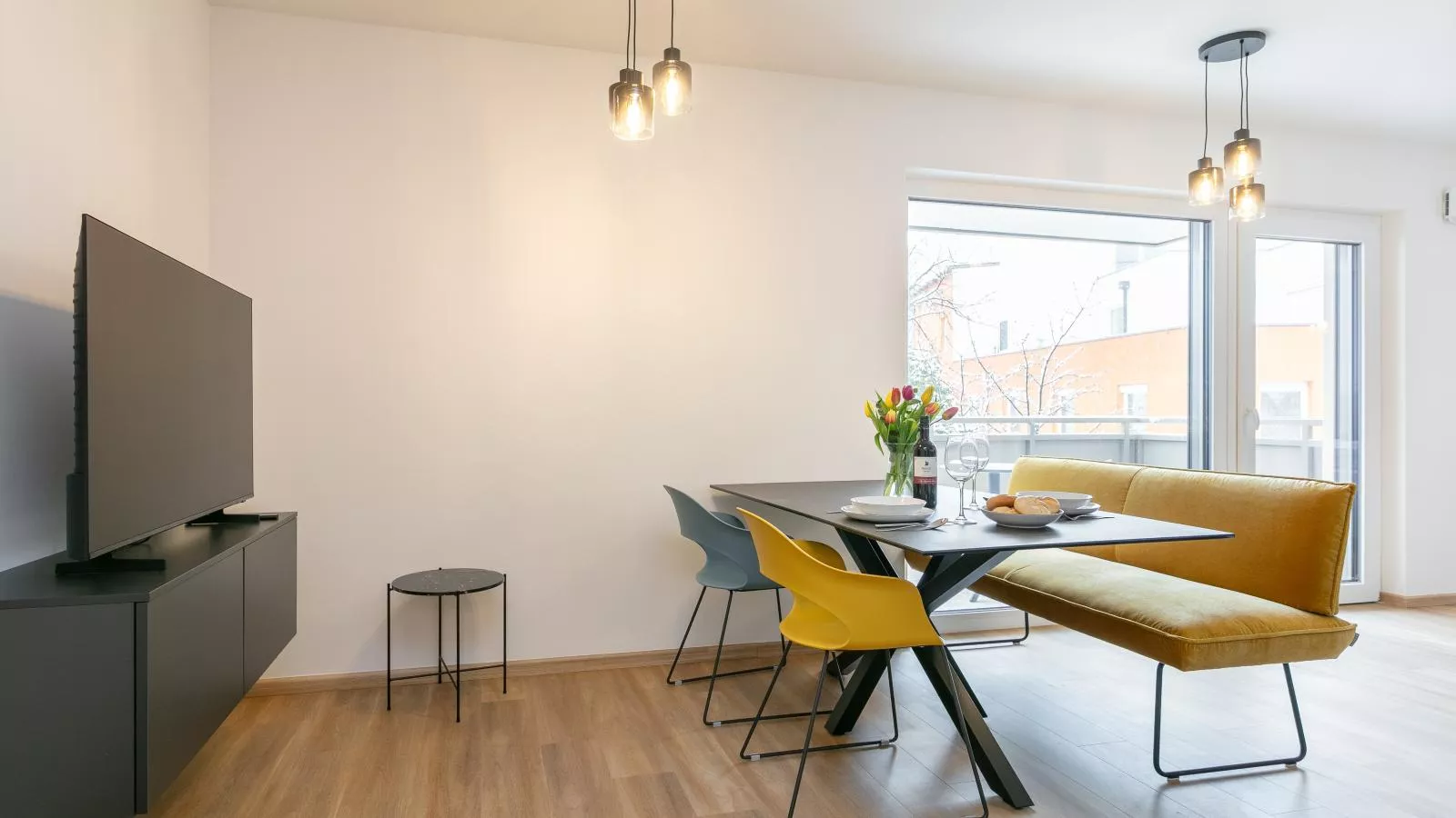 City Apartments Jenbach Top3Top4Top5 - Eetkamer