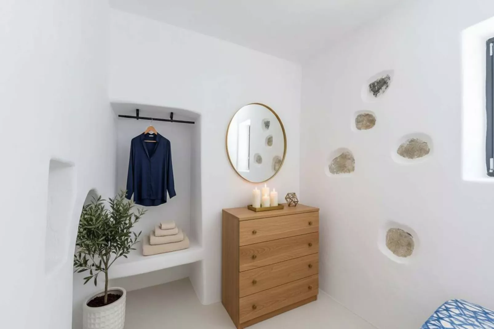 Dionysos Wine Authentic Stay 2 Bd Santorini Home - Badkamer