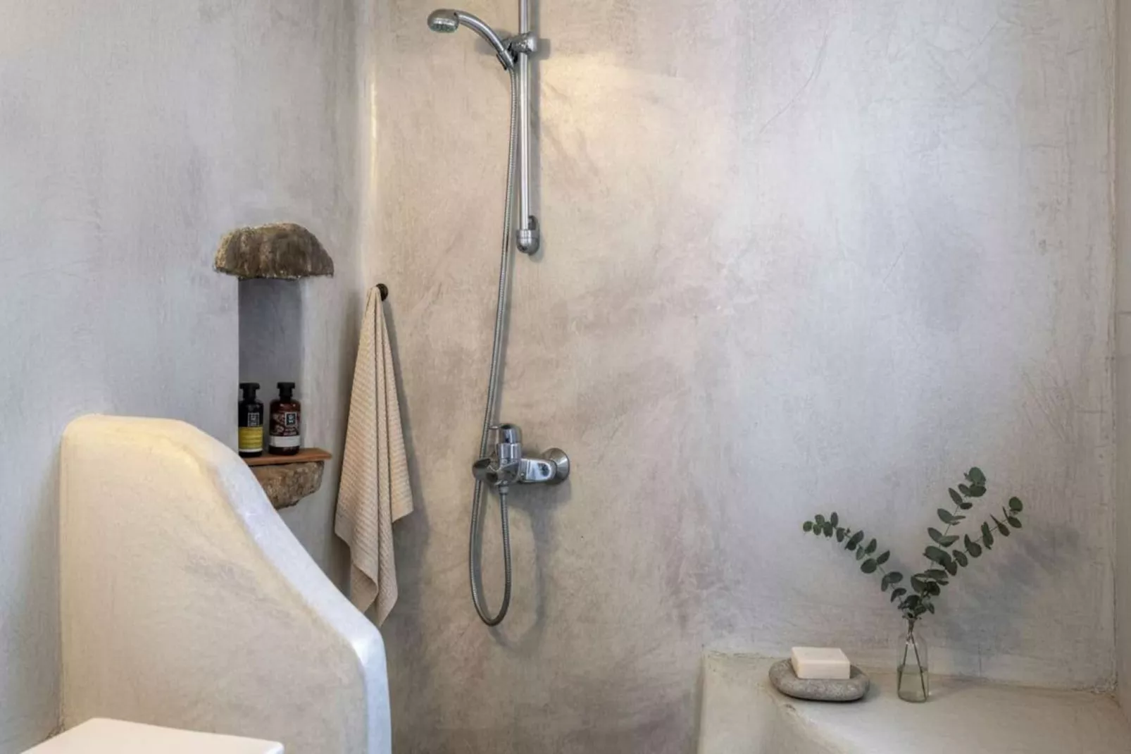 Prestigious Residence in Kalafatis w Private Pool - Badkamer