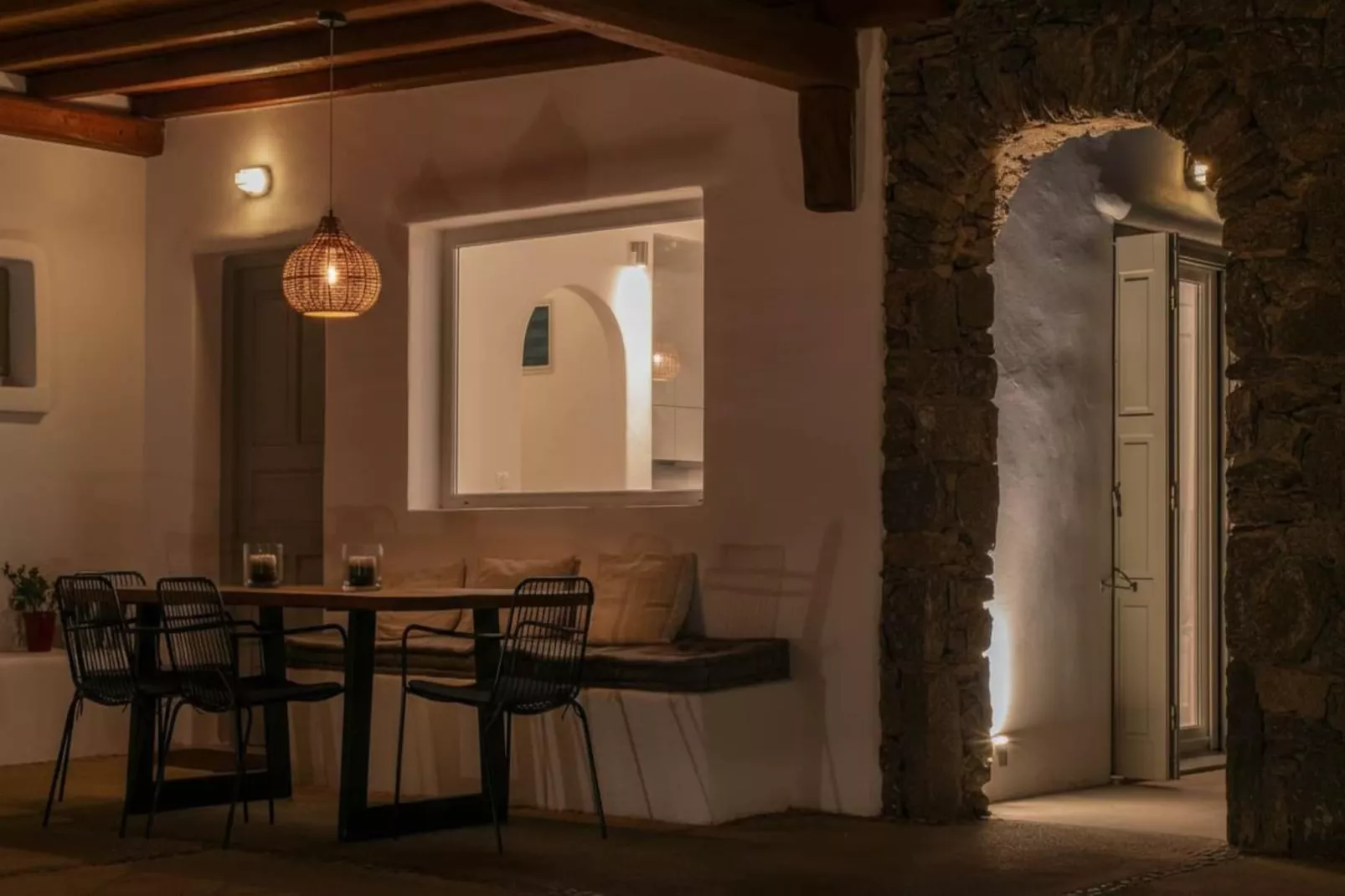 Prestigious Residence in Kalafatis w Private Pool - Terrasbalkon