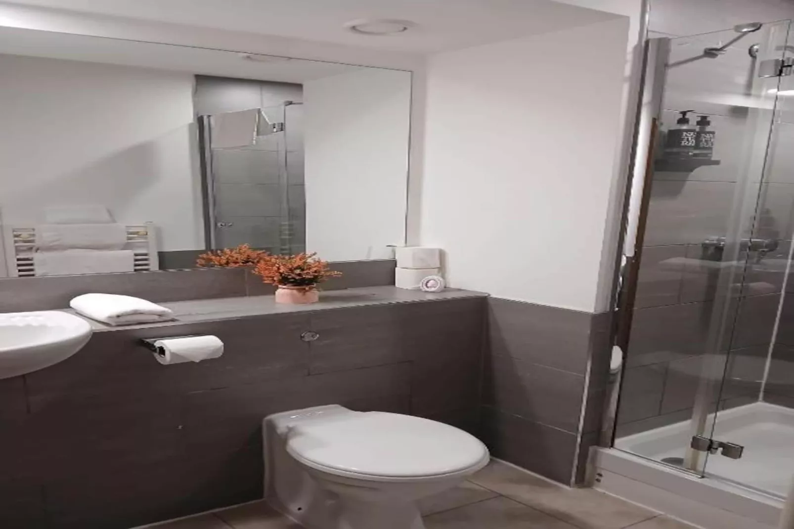 Compact Double Room - Badkamer