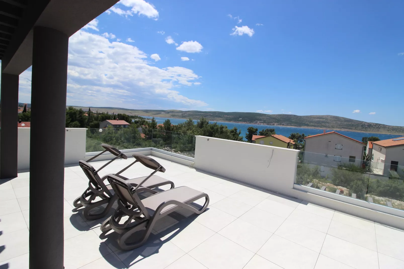 Apartman Jimmy - Uitzicht zomer