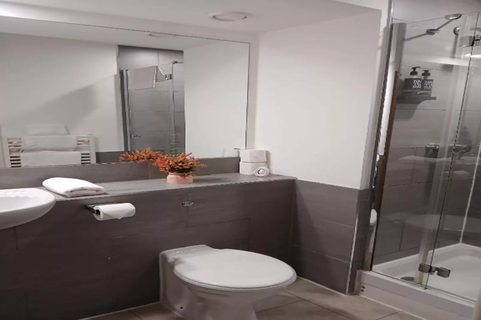 Standard Double Room - No Window - Badkamer