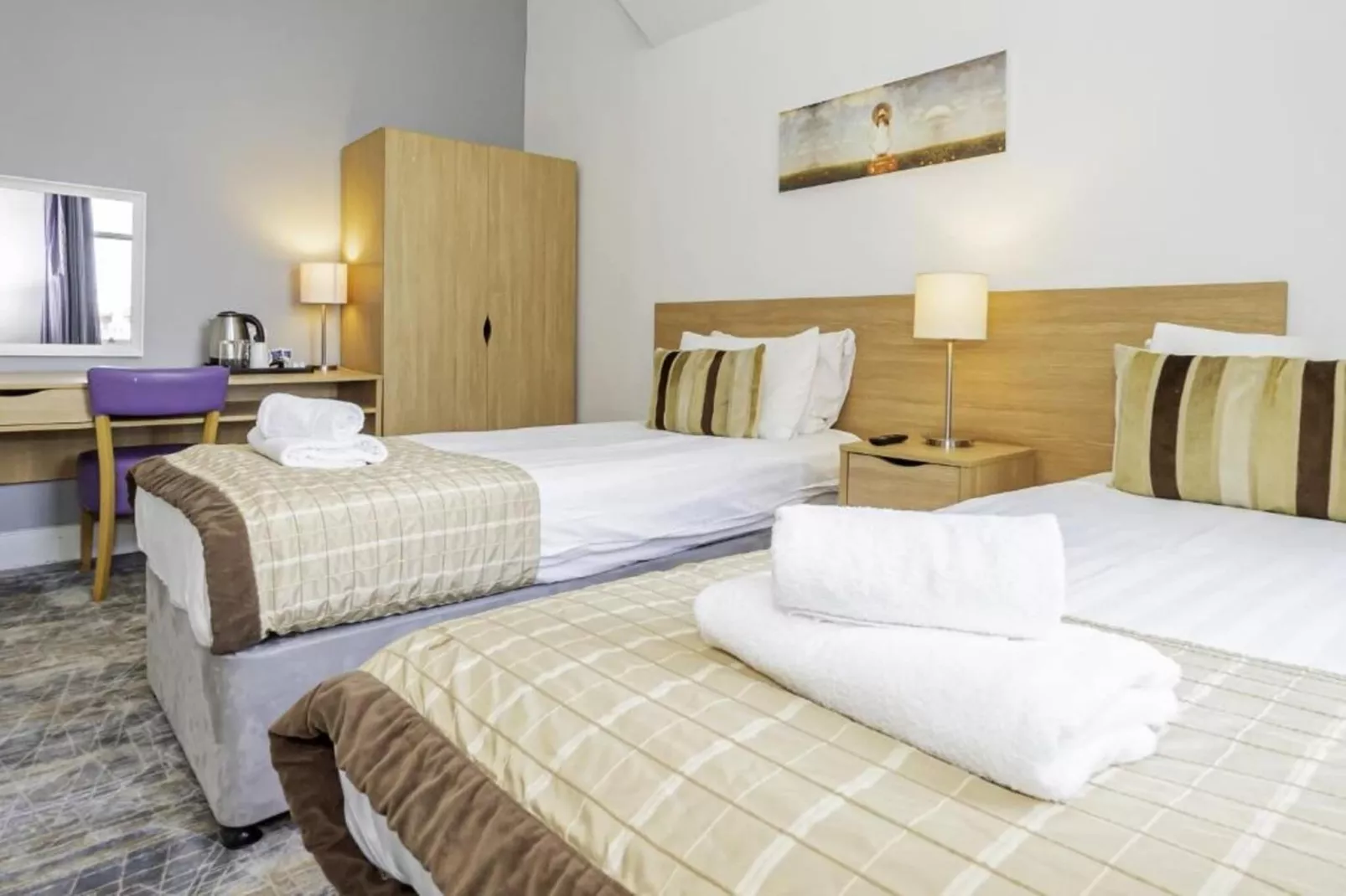 Twin Room with Sea View - Slaapkamer