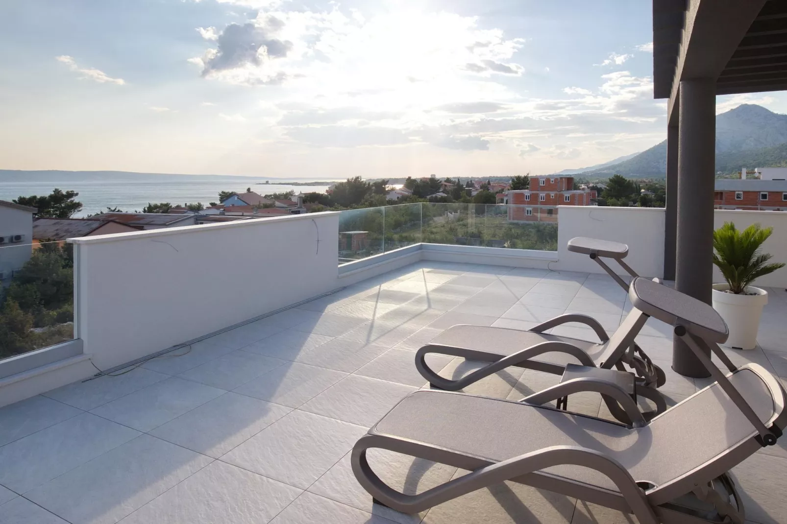 Apartman Jimmy - Uitzicht zomer