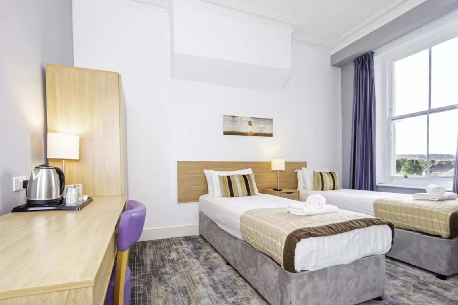 Twin Room with Sea View - Slaapkamer