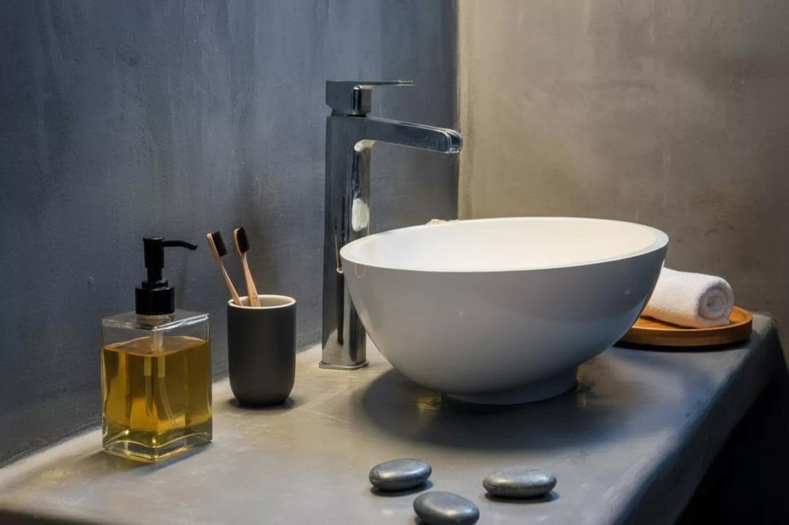 Poseidon’s Water Escape Santorini Rooftop Jacuzzi - Badkamer