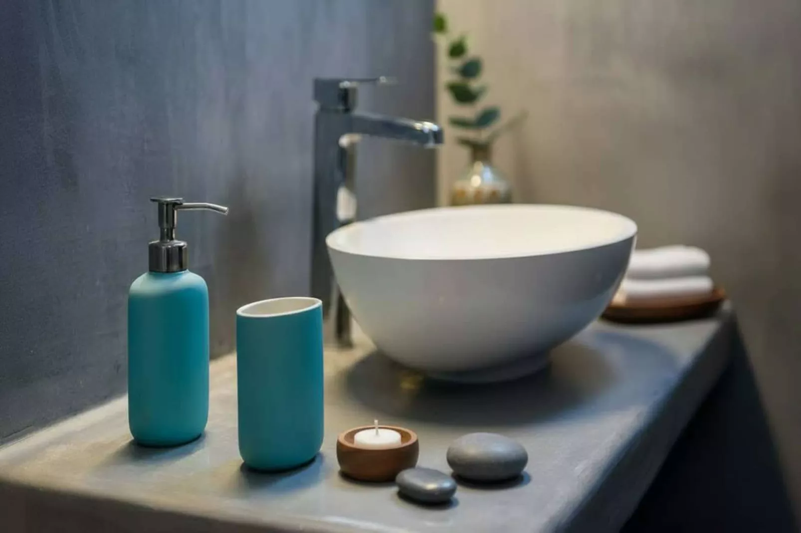 Poseidon’s Water Escape Santorini Rooftop Jacuzzi - Badkamer