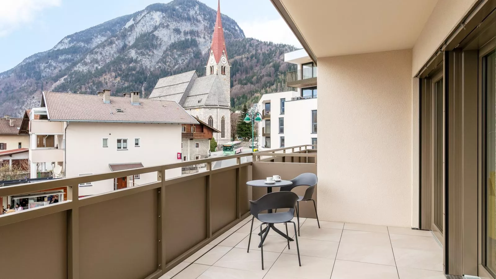 City Apartments Jenbach Top8Top9Top10 - Terrasbalkon