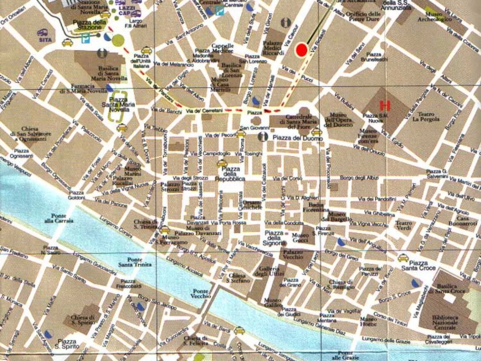 Große Wohnung in San Marco, Kathedrale von Florenz-Nähe - Buiten