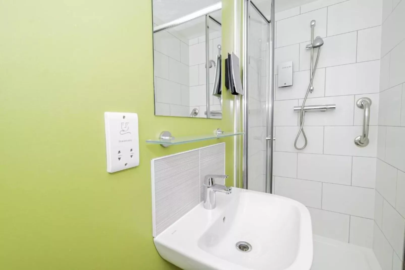 Single sea view - Badkamer