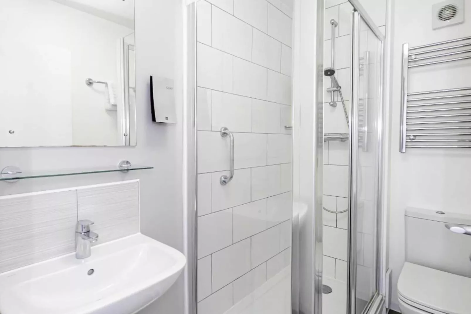 Single sea view - Badkamer