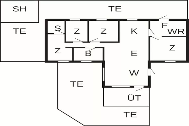9 persoons vakantie huis in Hadsund - Plattegrond