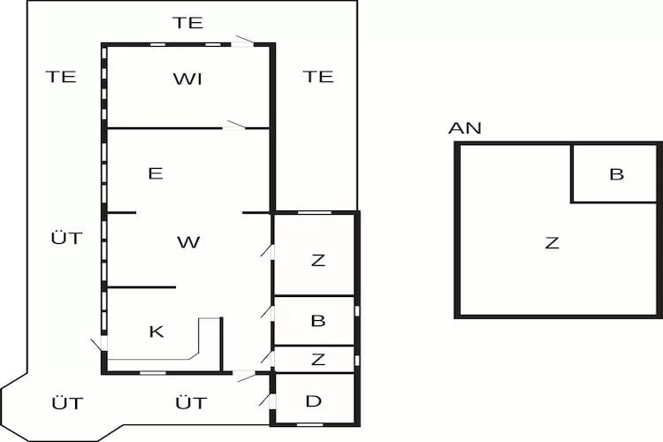 4 persoons vakantie huis in SÖDERKÖPING - Plattegrond