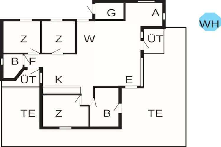 8 persoons vakantie huis in Vig - Plattegrond