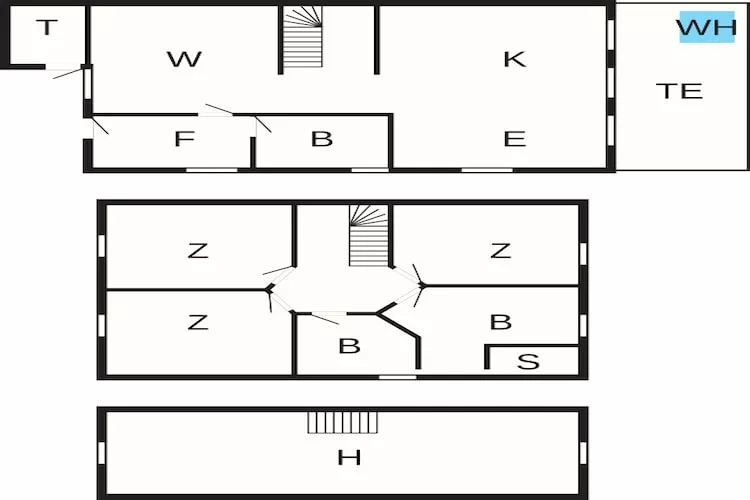 8 persoons vakantie huis in Blåvand - Plattegrond