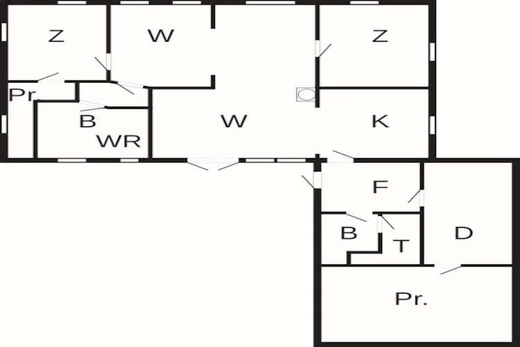 6 persoons vakantie huis in Broager - Plattegrond