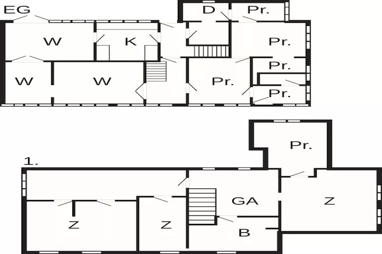 5 persoons vakantie huis in Løgstør - Plattegrond