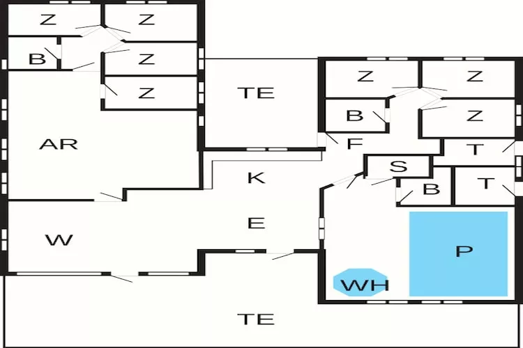 18 persoons vakantie huis in Grenaa - Plattegrond