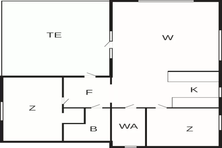 6 persoons vakantie huis in GRÄNNA - Plattegrond