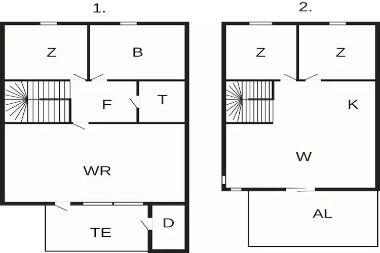 6 persoons vakantie huis in Dyrvik - Plattegrond