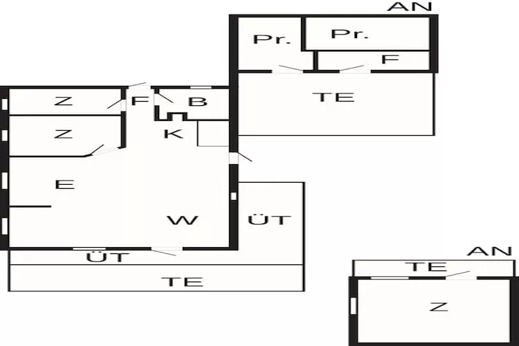 8 persoons vakantie huis in Haderslev - Plattegrond