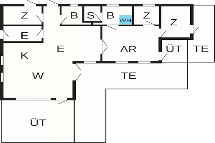 10 persoons vakantie huis in Hadsund - Plattegrond