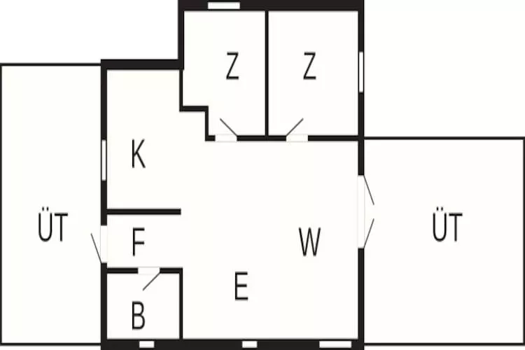 Kustsereniteit in Lyngsa-By Traum - Plattegrond