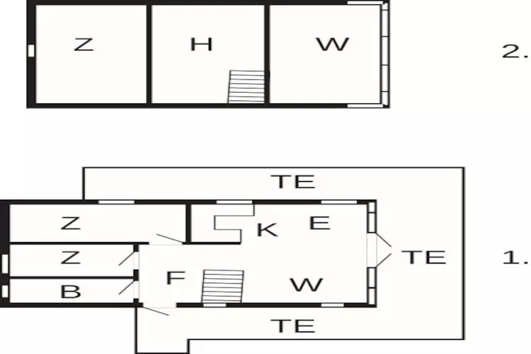 Vakantiehuis aan zee bij Gullmarsfjord - Plattegrond