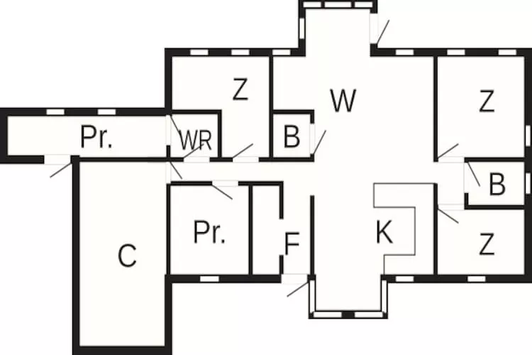 6 persoons vakantie huis in VäTö - Plattegrond