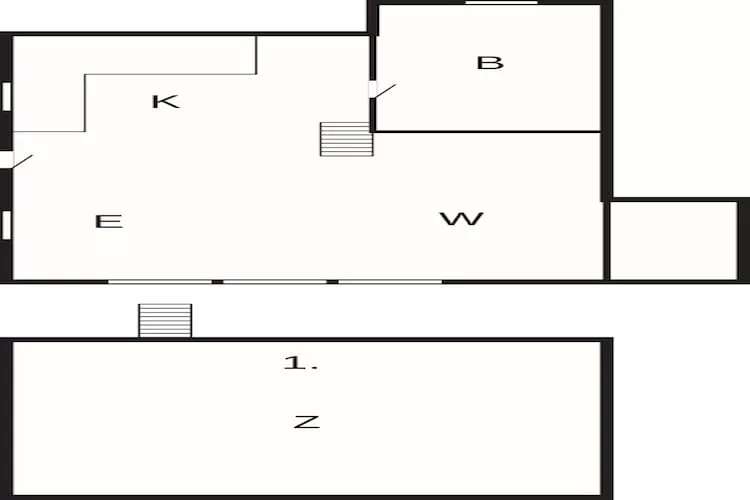 4 persoons vakantie huis in Skagen - Plattegrond