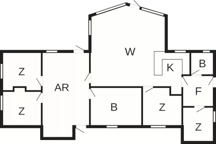 8 persoons vakantie huis in Ansager - Plattegrond