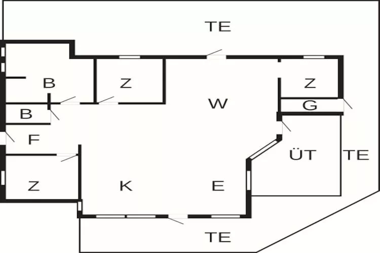 6 persoons vakantie huis in Nordborg - Plattegrond