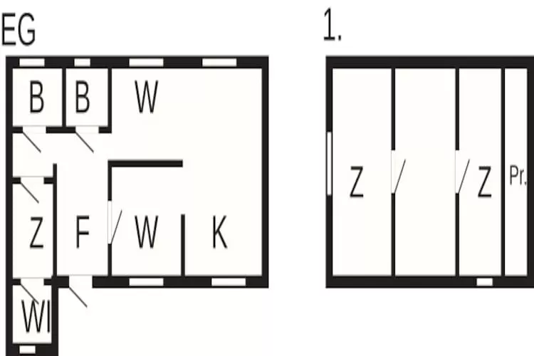 6 persoons vakantie huis in LAHOLM - Plattegrond