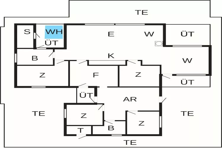 12 persoons vakantie huis in Haderslev - Plattegrond