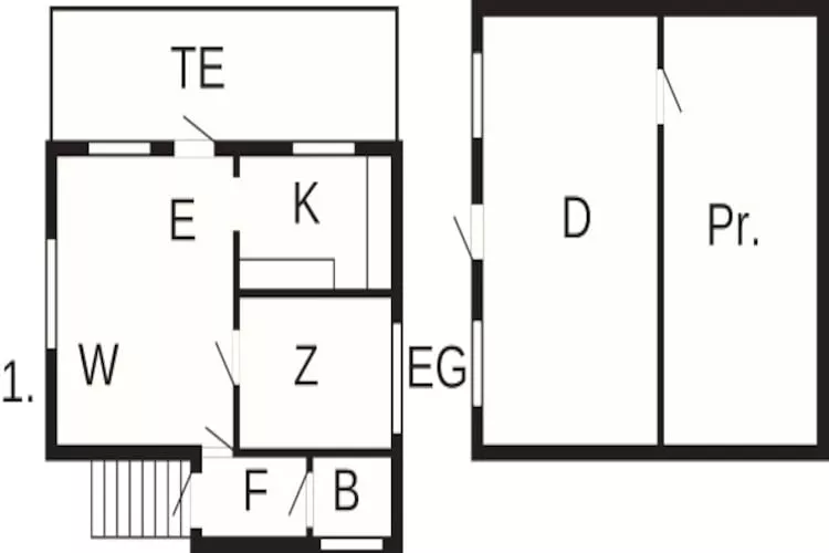 ELDHUSET - Plattegrond