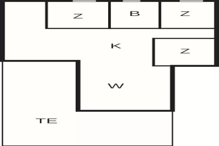 Afgelegen toevluchtsoord met uitzicht - Plattegrond
