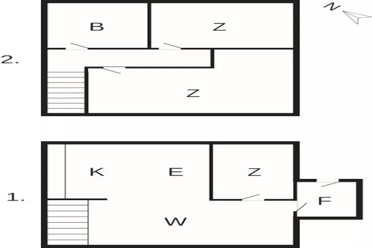 6 persoons vakantie huis in Rømø-By Traum - Plattegrond