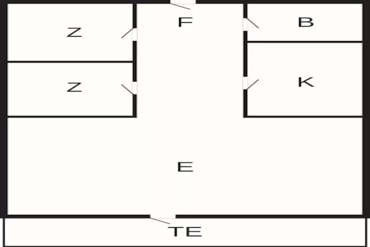 4 persoons vakantie huis in Hjørring-By Traum - Plattegrond